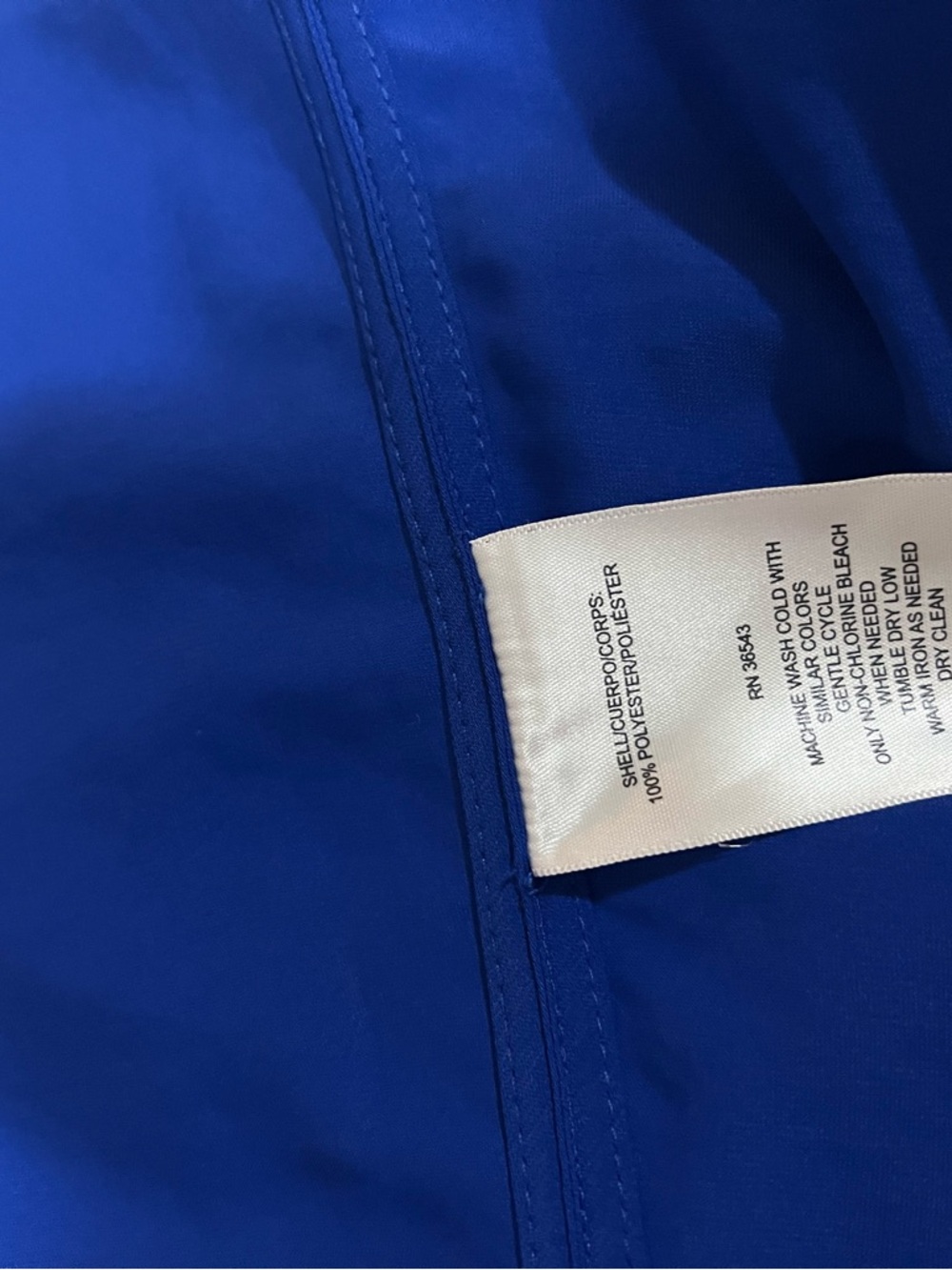 Calvin Klein Royal Blue Maxi Dress - Picture 5 of 6